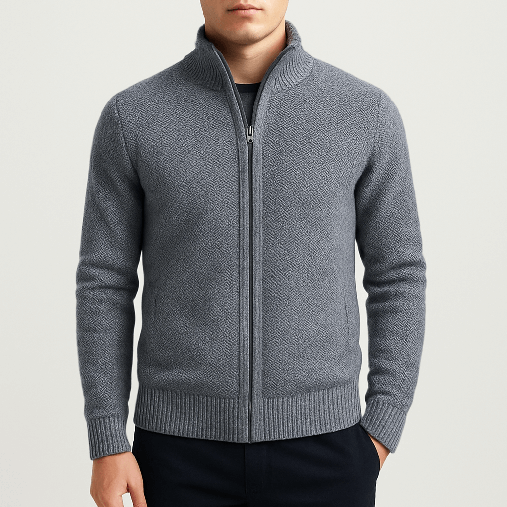 Slim Wool Cardigan