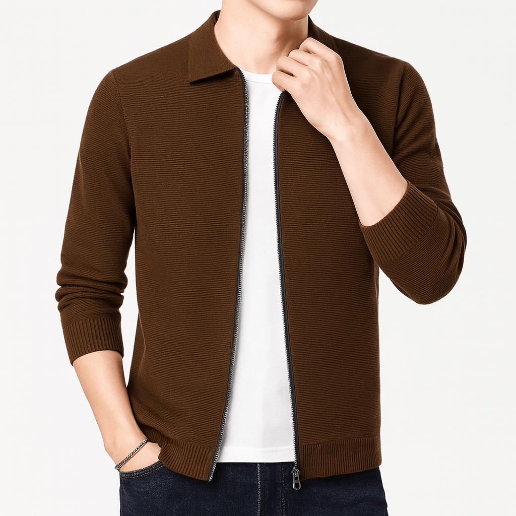 Slim Wool Cardigan