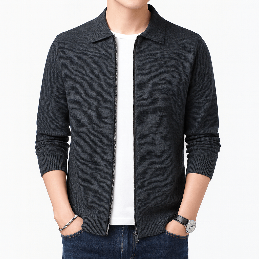 Slim Wool Cardigan