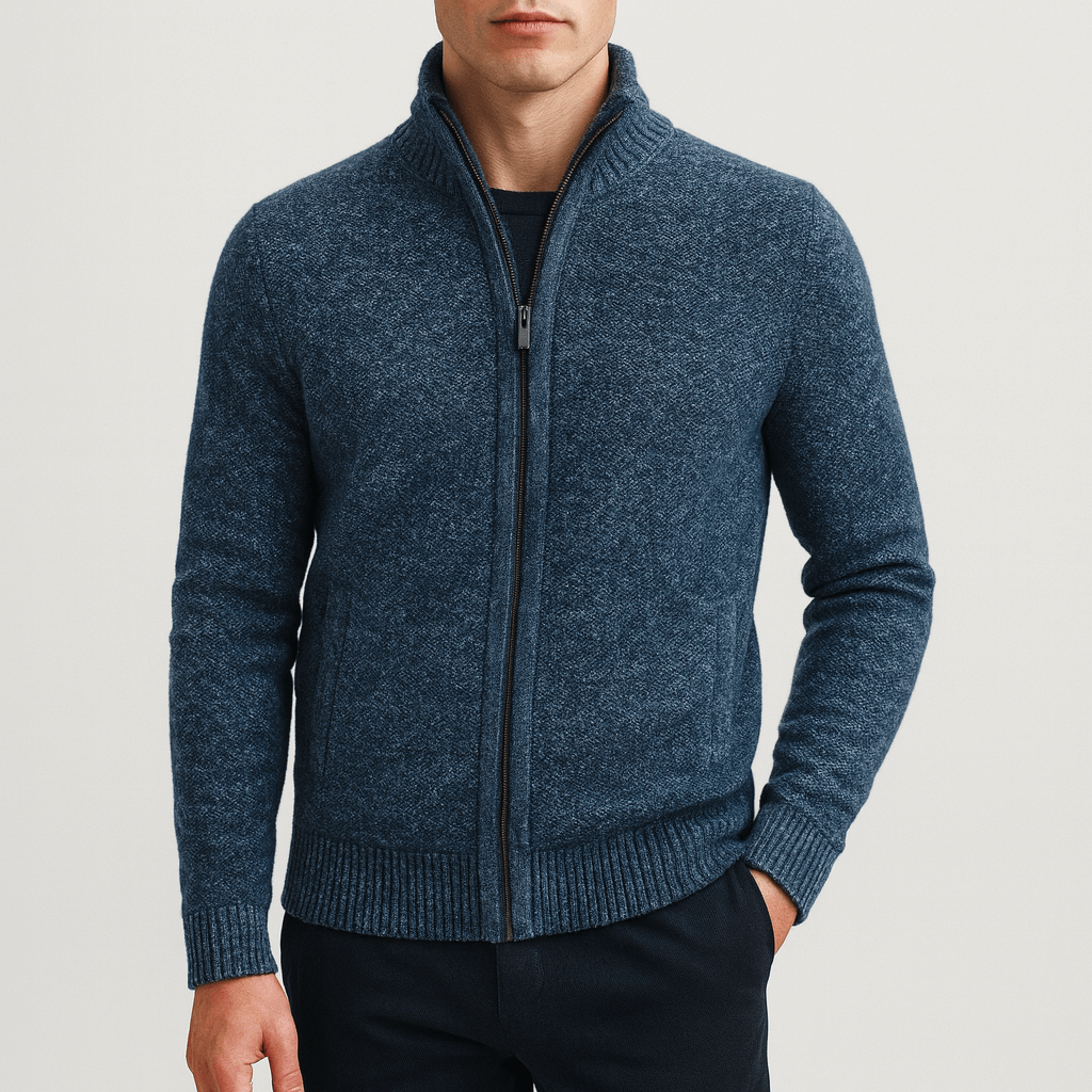 Slim Wool Cardigan