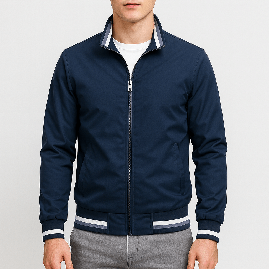 Striped Collar Bomber