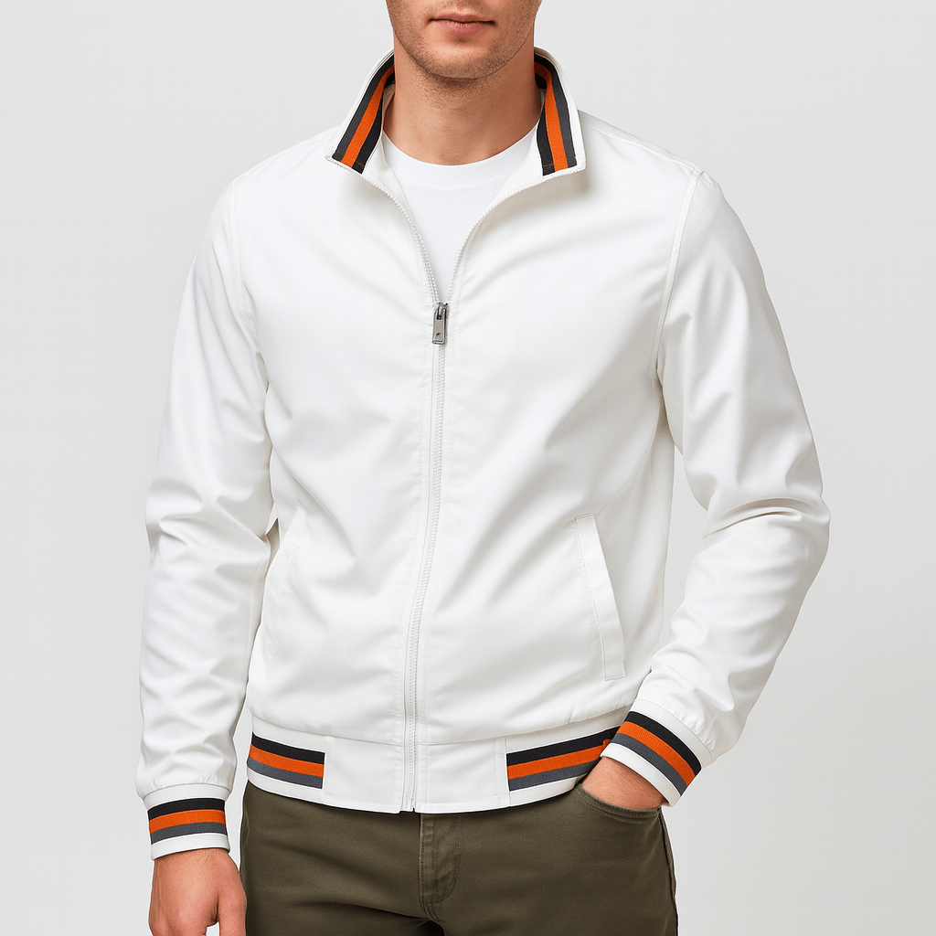 Striped Collar Bomber