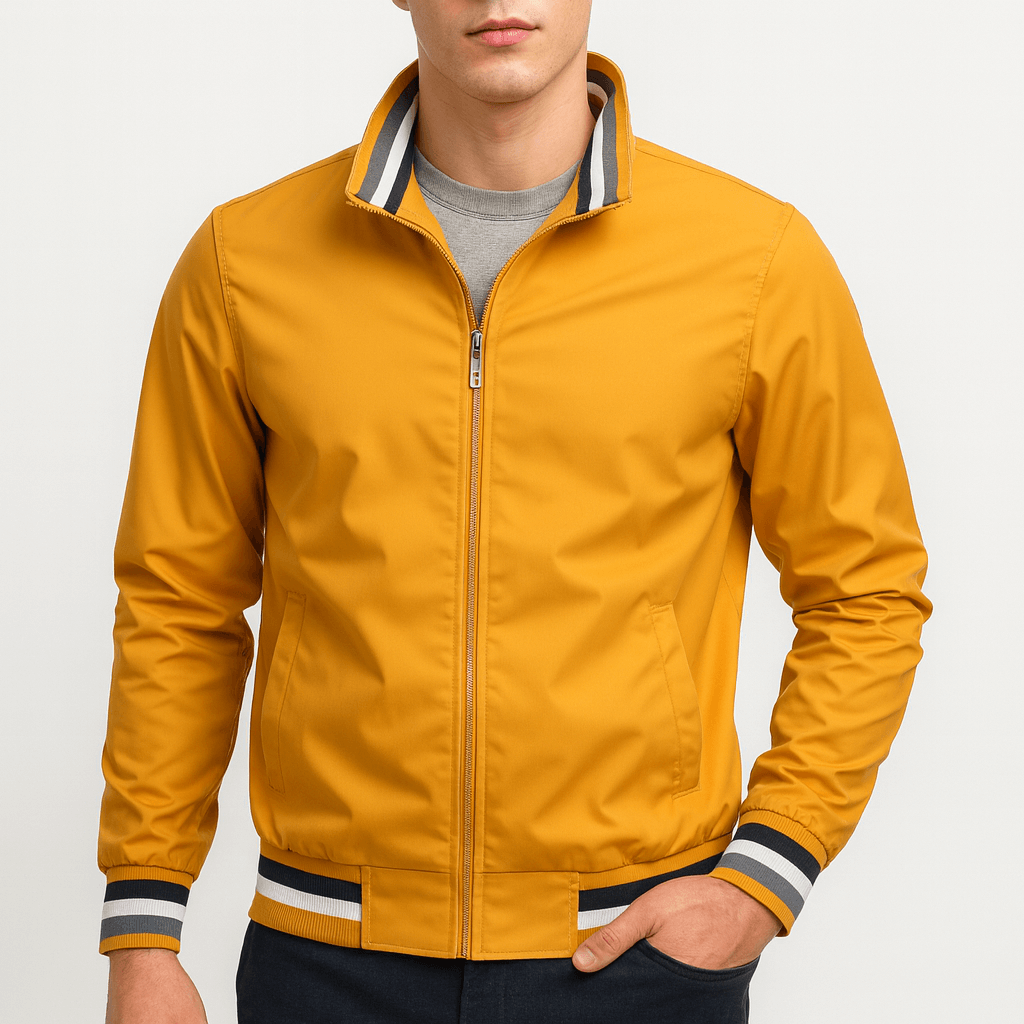Striped Collar Bomber