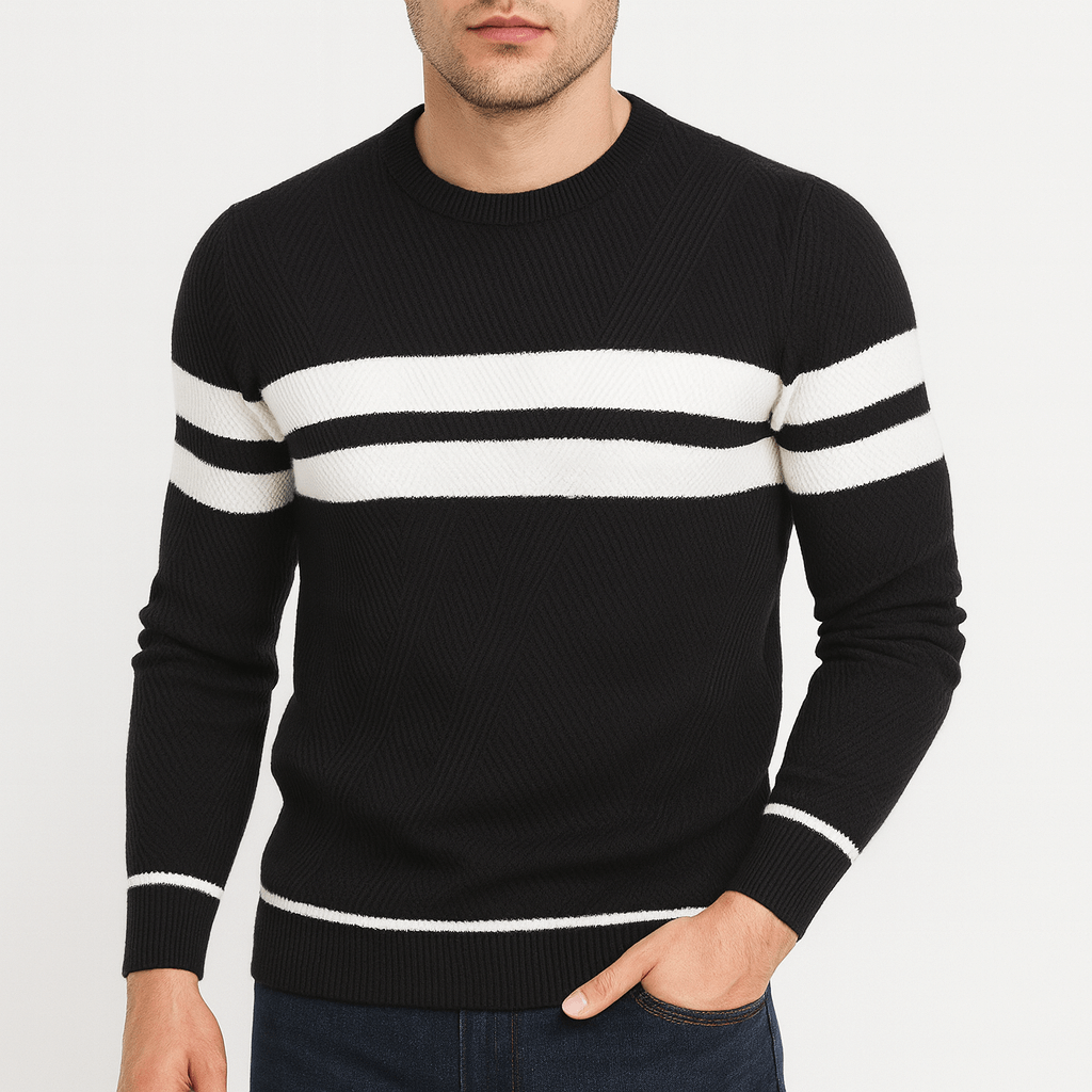 Striped Knit Jumper