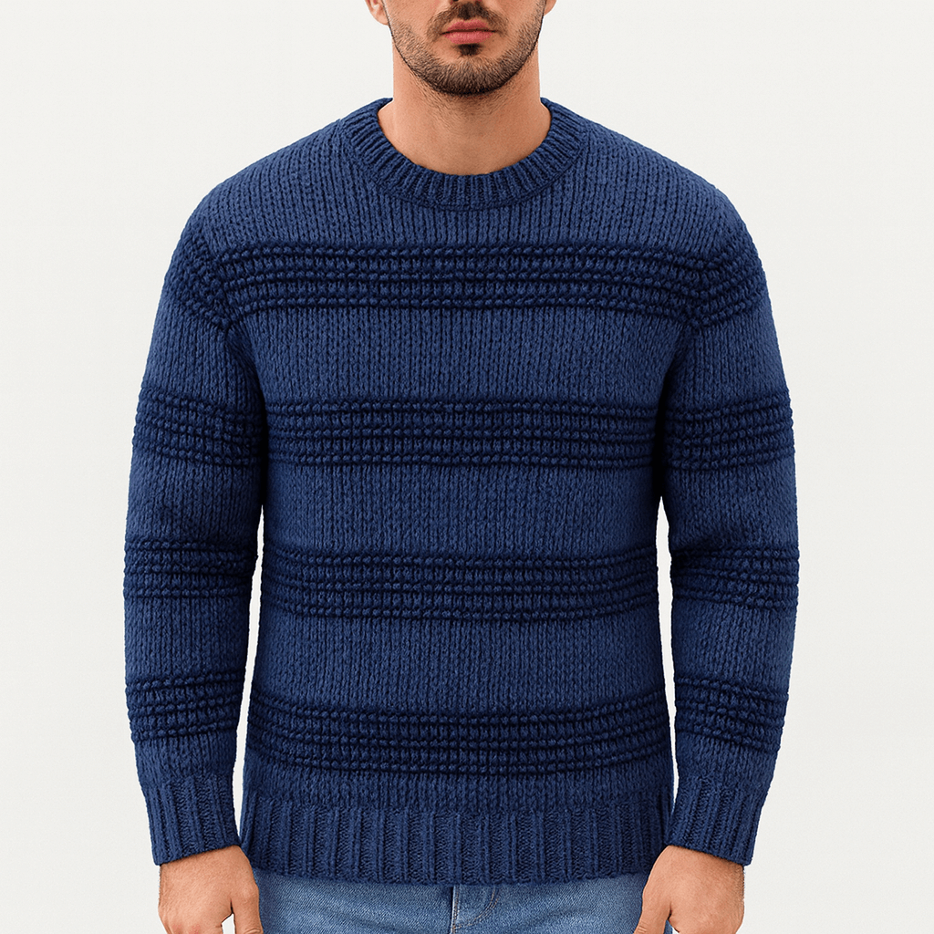 Striped Knit Sweater