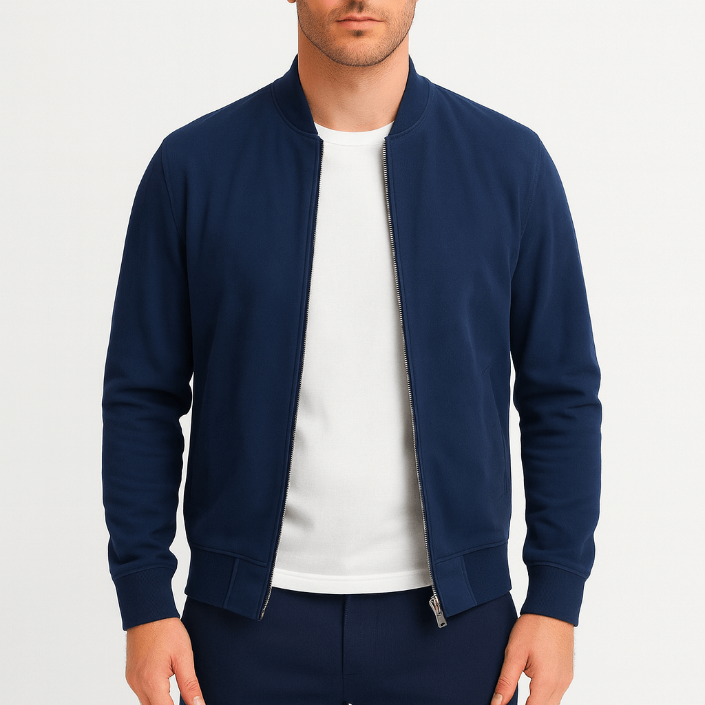 Suede Zip Jacket