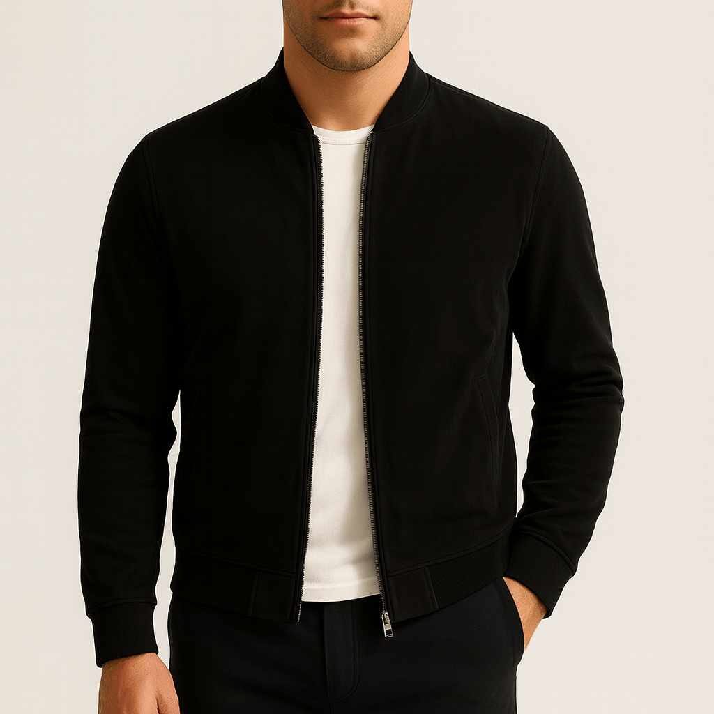 Suede Zip Jacket
