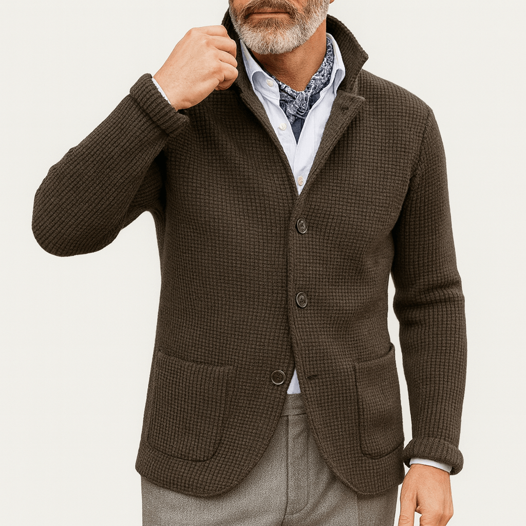 Textured Knit Cardigan