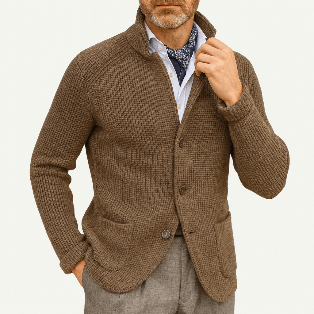 Textured Knit Cardigan