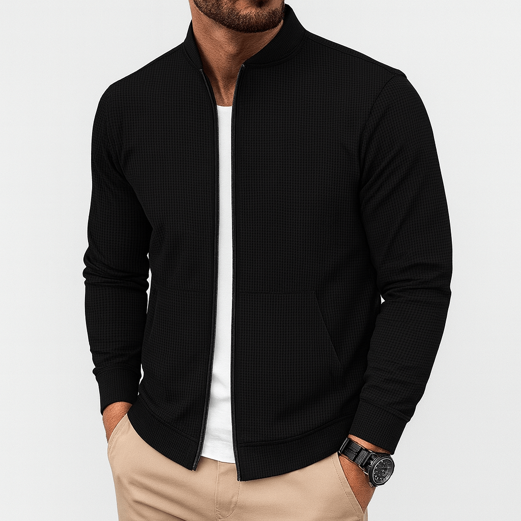 Textured Zip Jacket