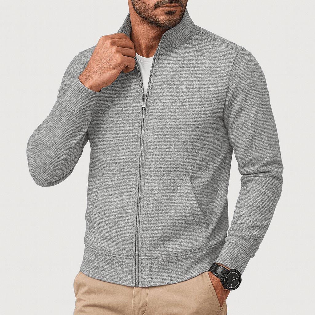 Textured Zip Jacket