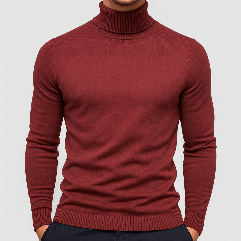 Turtleneck Knit Jumper