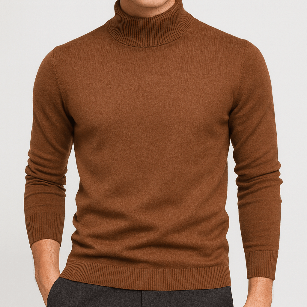 Turtleneck Knit Jumper