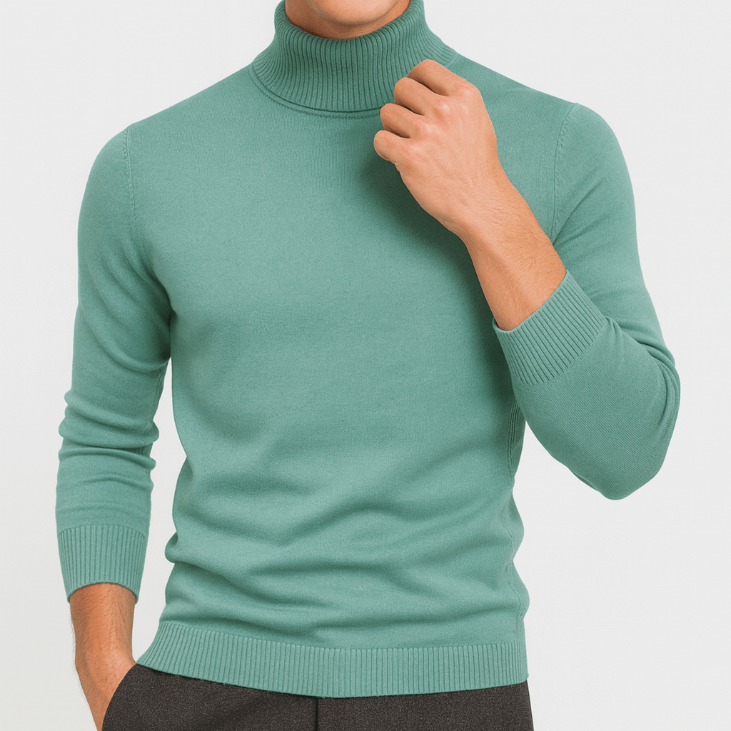Turtleneck Knit Jumper