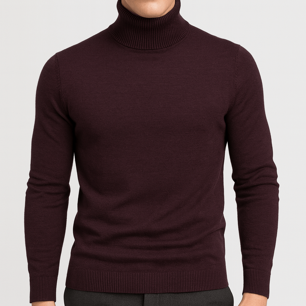 Turtleneck Knit Jumper