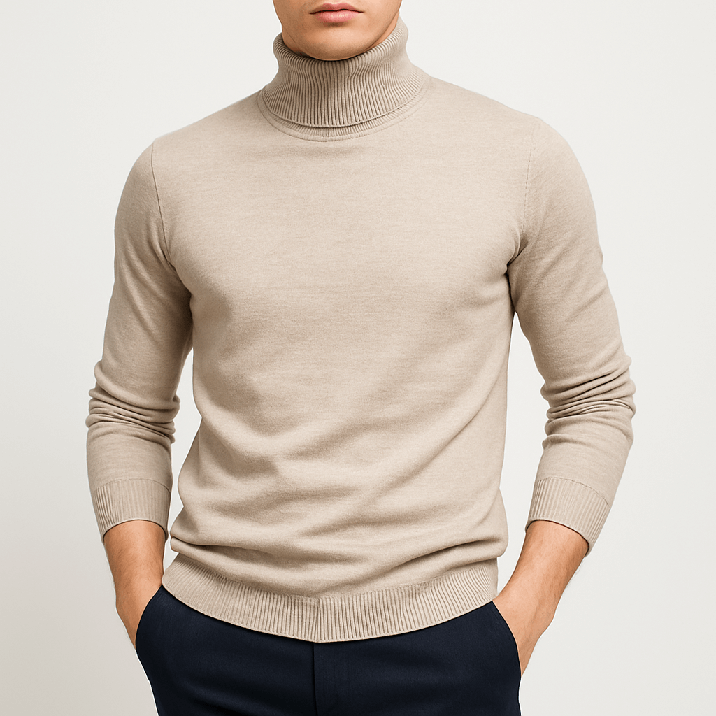 Turtleneck Knit Jumper
