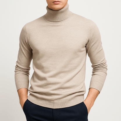 Turtleneck Knit Jumper