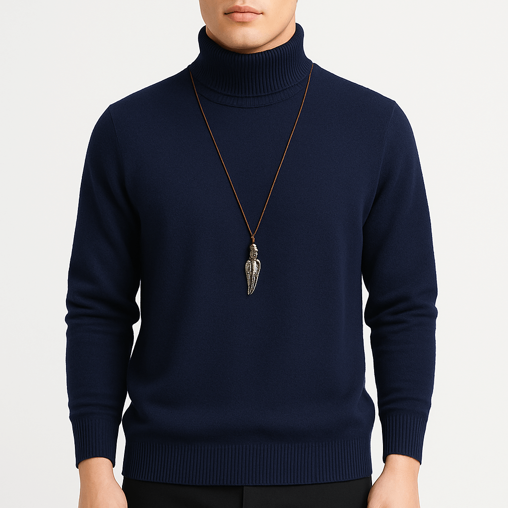 Turtleneck Knit Sweater