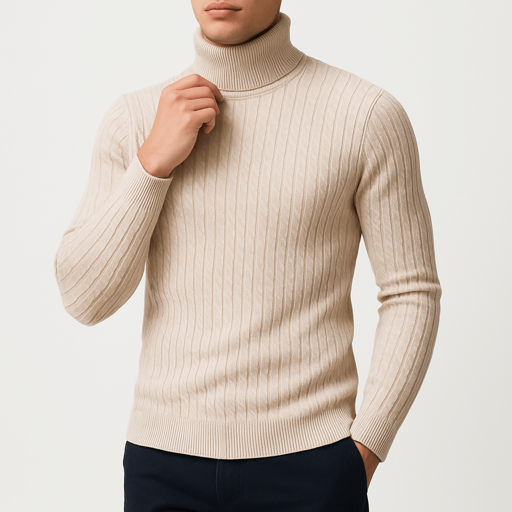 Turtleneck Wool Sweater