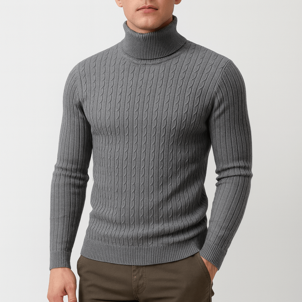 Turtleneck Wool Sweater