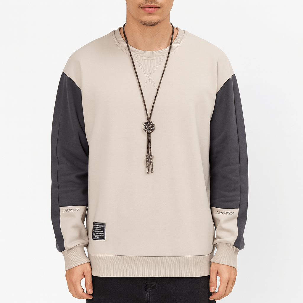 Two-Tone Sweatshirt