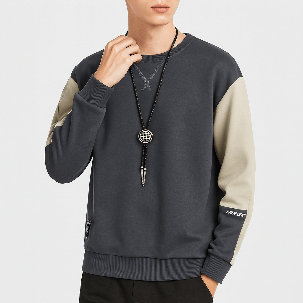 Two-Tone Sweatshirt