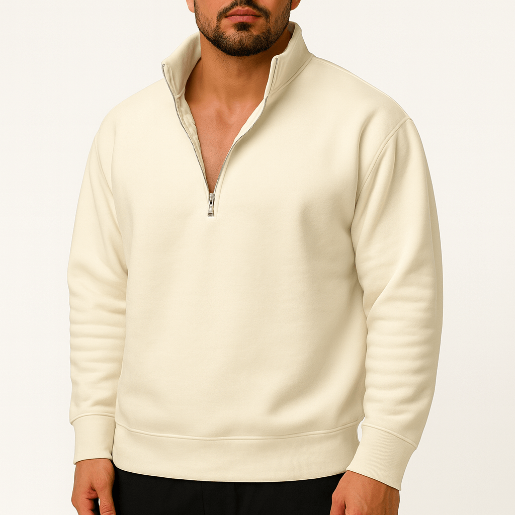V-Neck Knit Sweater