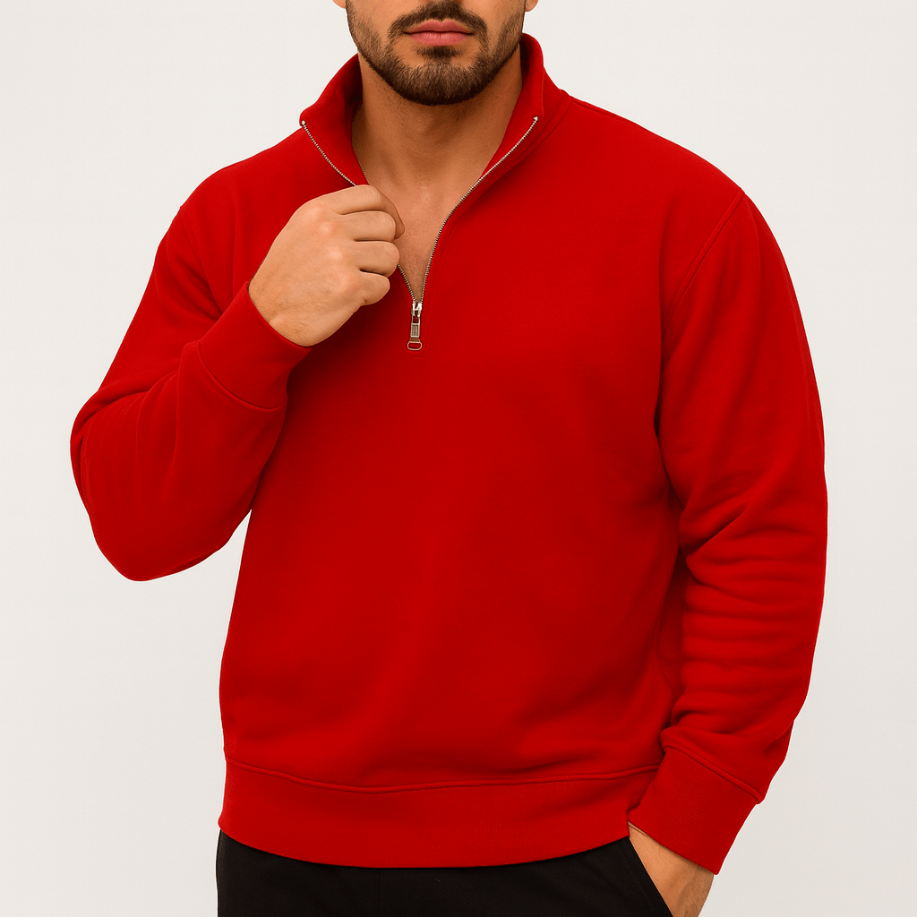V-Neck Knit Sweater