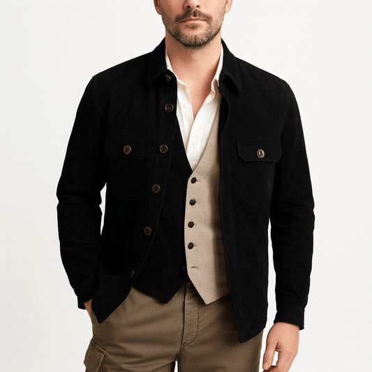 Vintage Suede Blazer