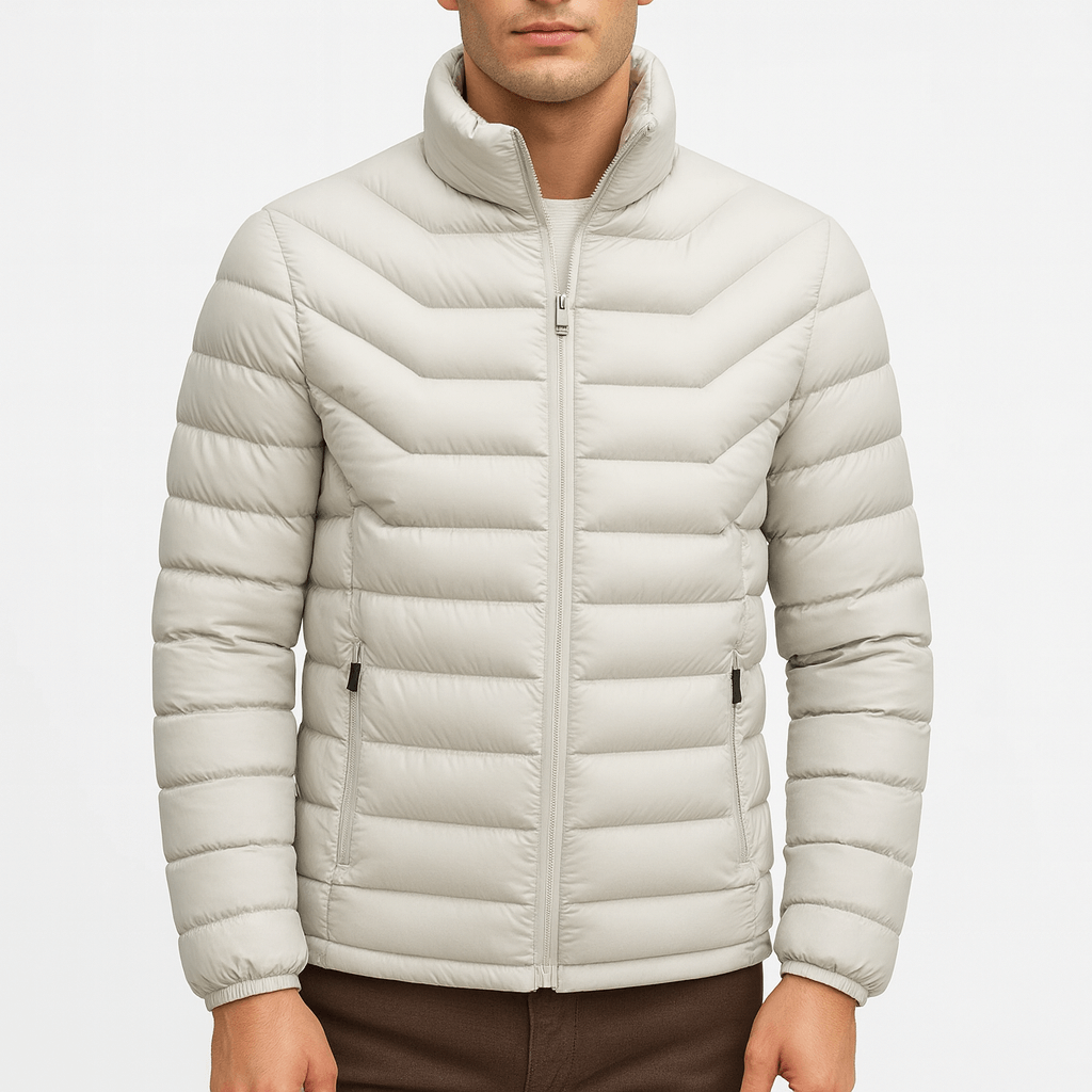 Water-Repellent Puffer Jacket