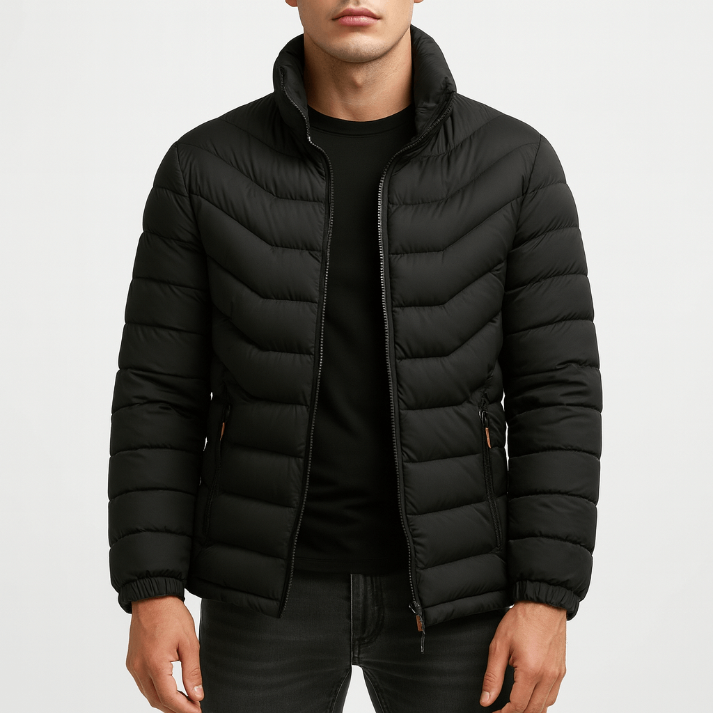 Water-Repellent Puffer Jacket