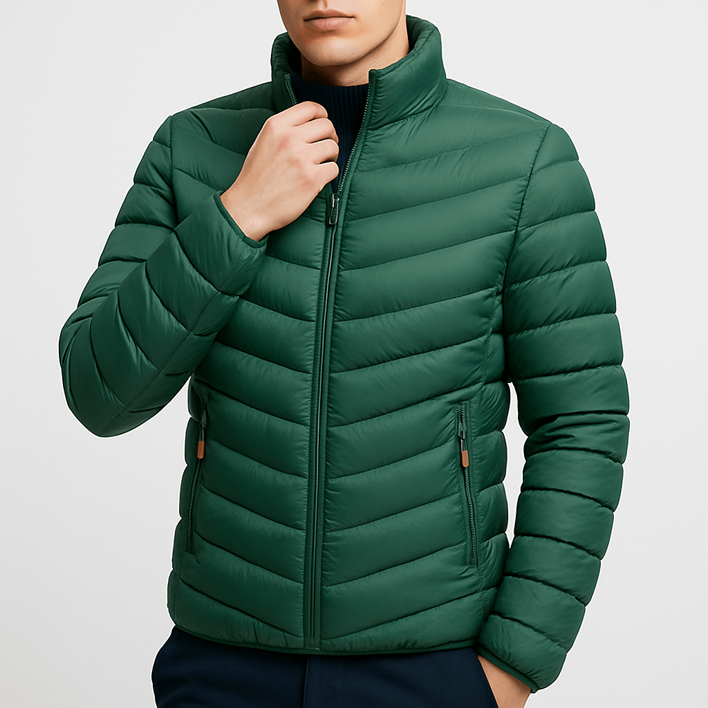 Water-Repellent Puffer Jacket