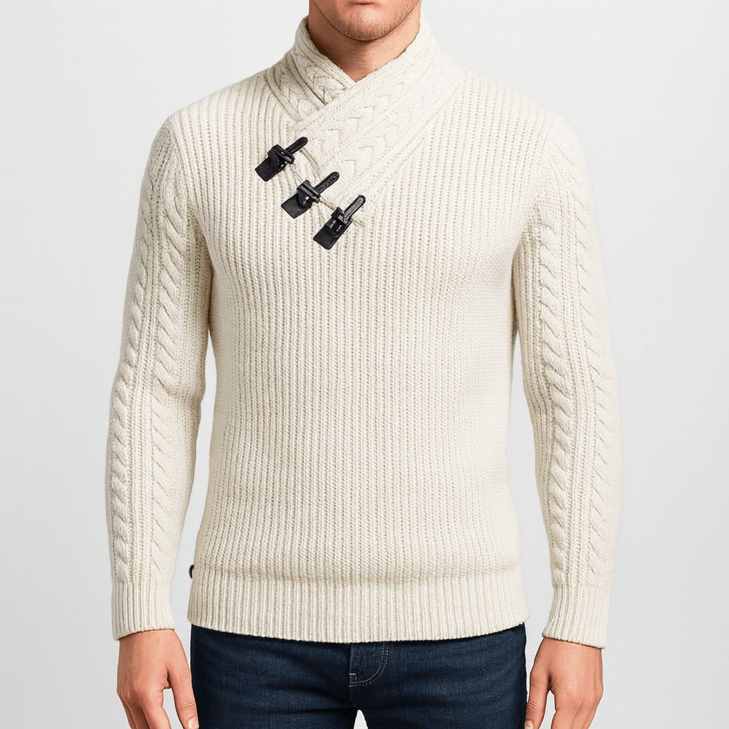Wool Blend Pullover Sweater
