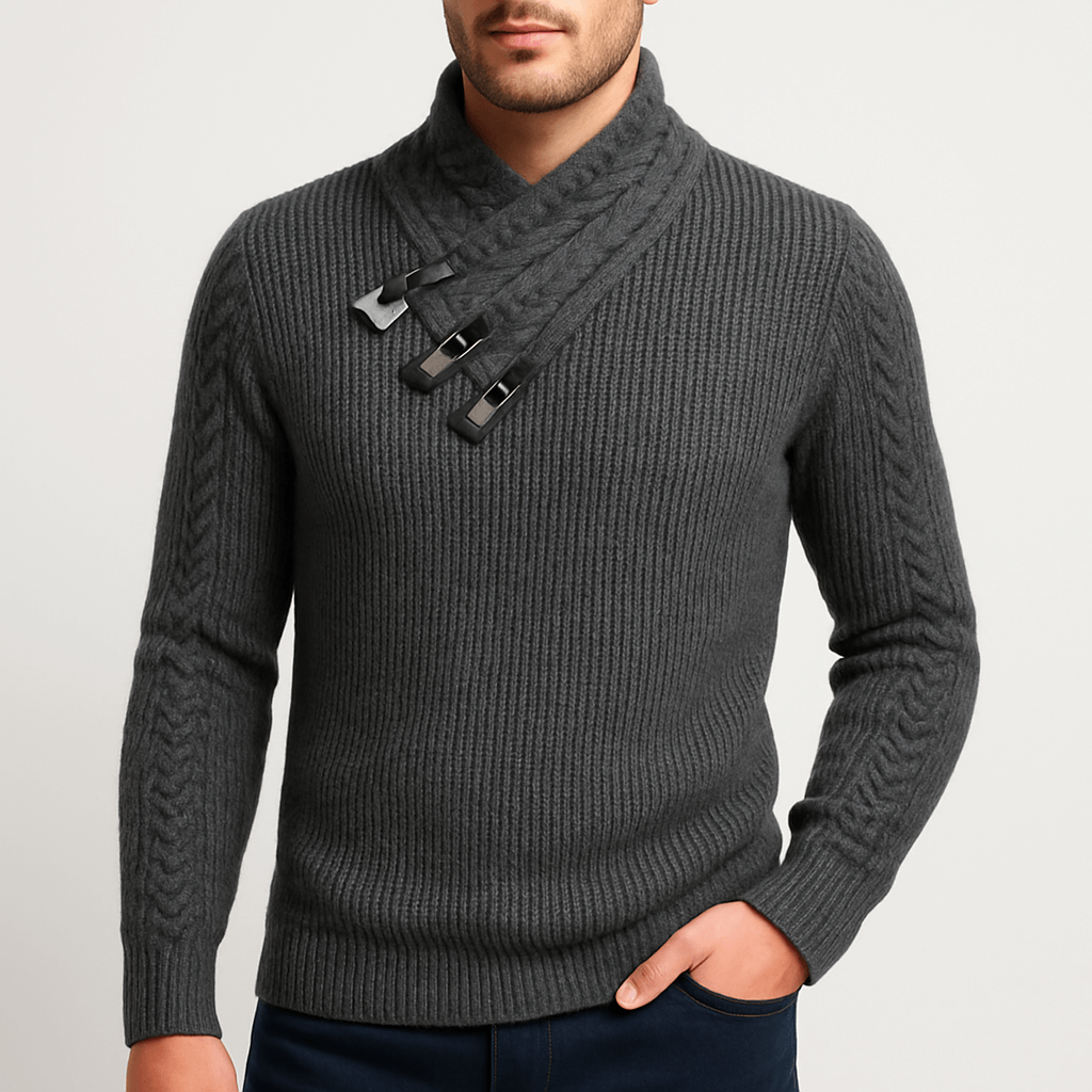 Wool Blend Pullover Sweater