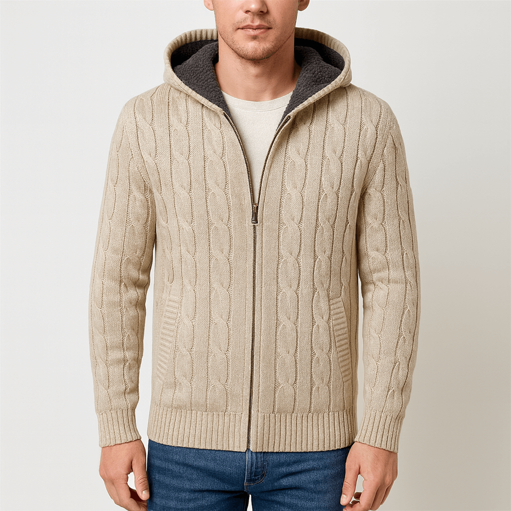 Wool Hooded Sweater