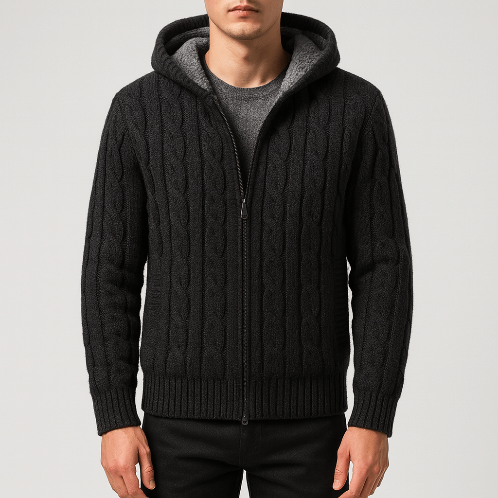 Wool Hooded Sweater