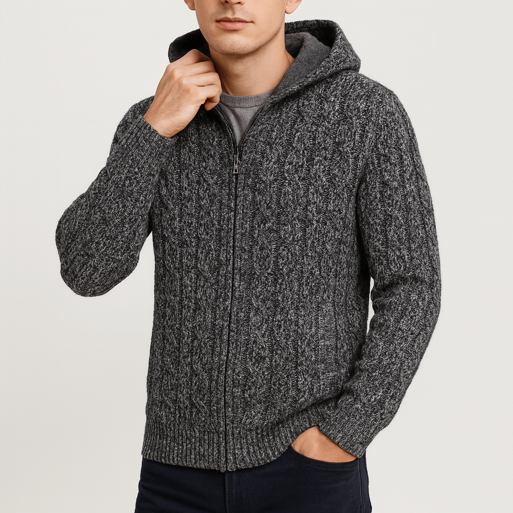 Wool Hooded Sweater