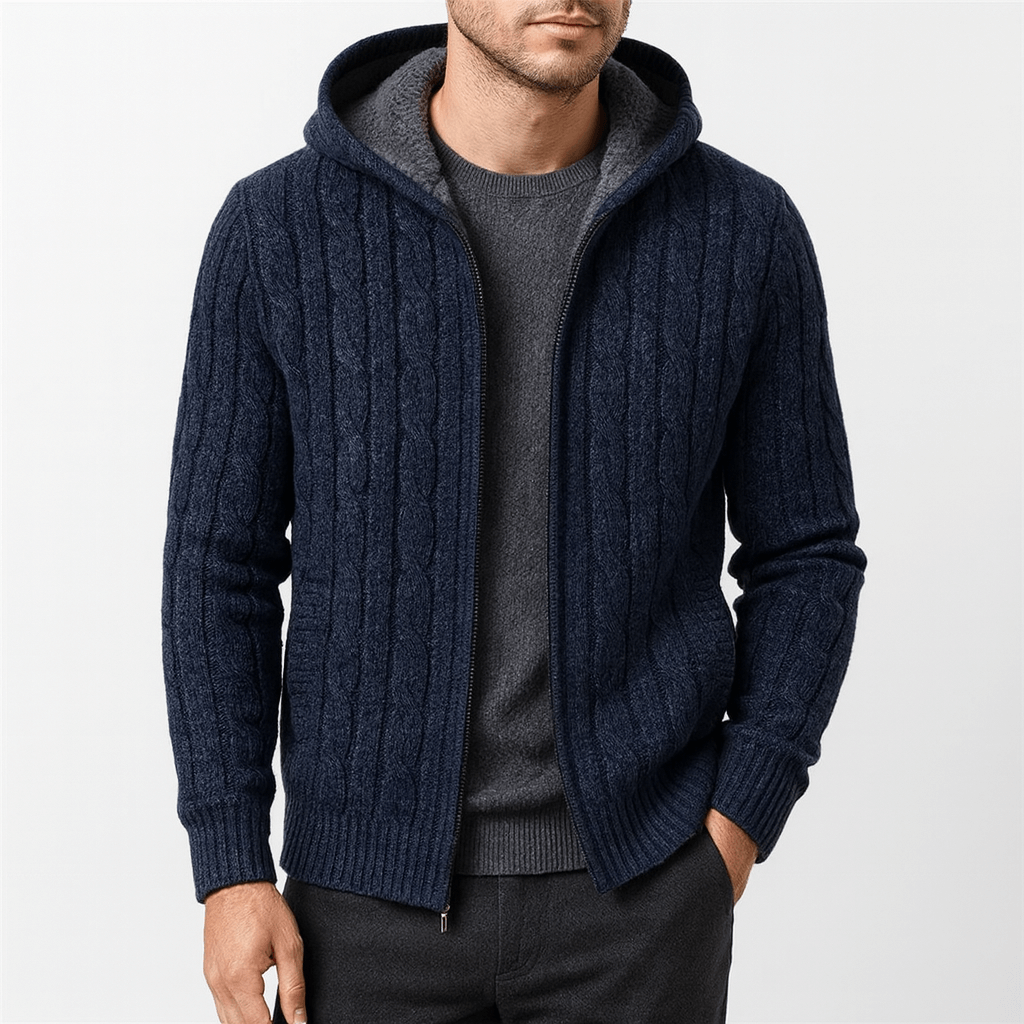 Wool Hooded Sweater
