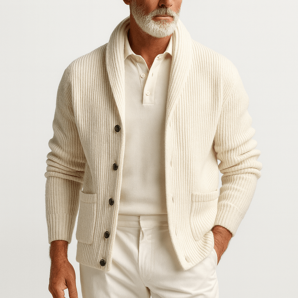 Wool Knit Cardigan