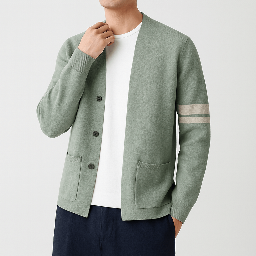 Wool Knit Cardigan