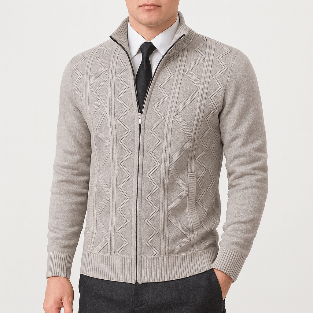 Wool Knit Jacket