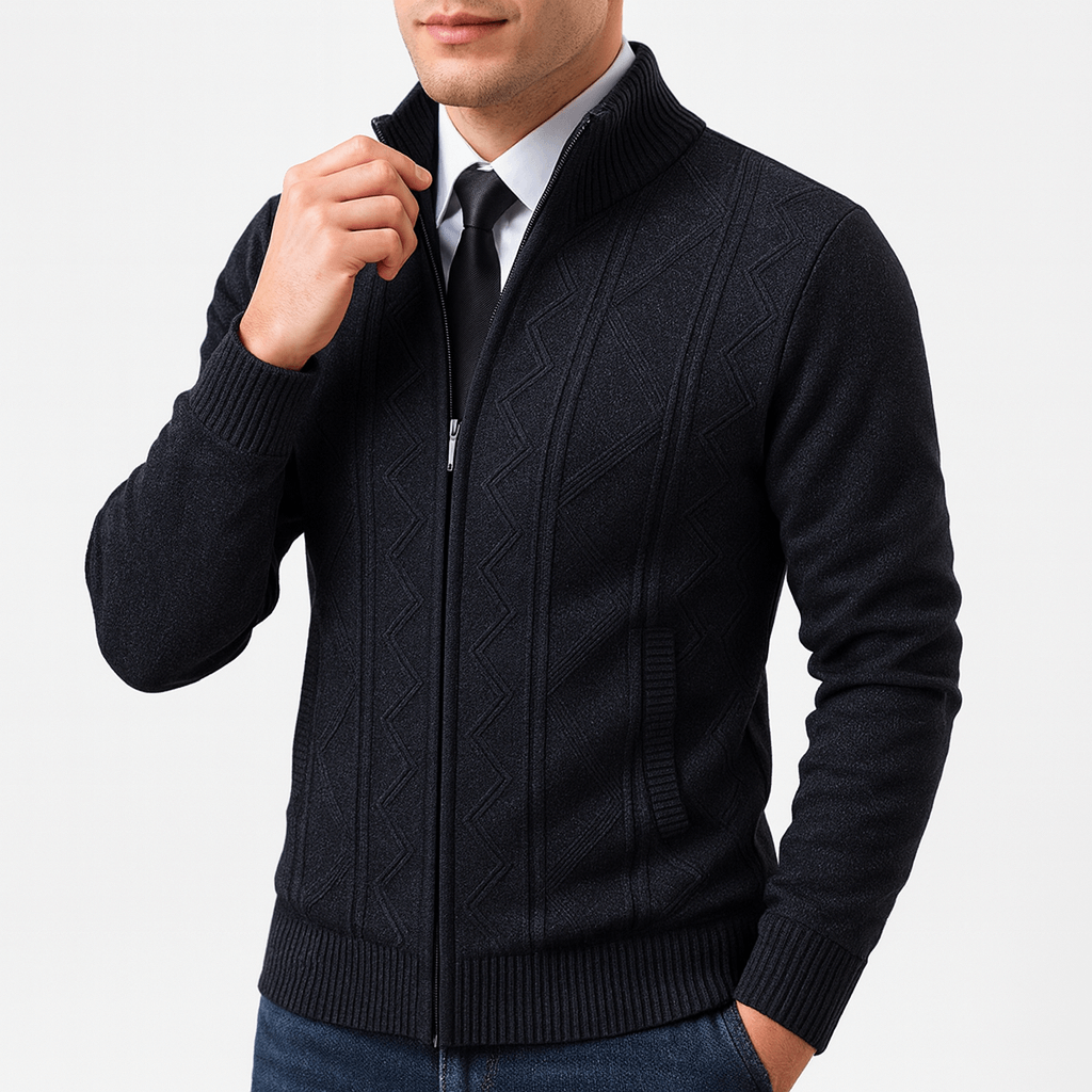 Wool Knit Jacket