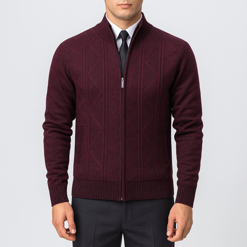 Wool Knit Jacket