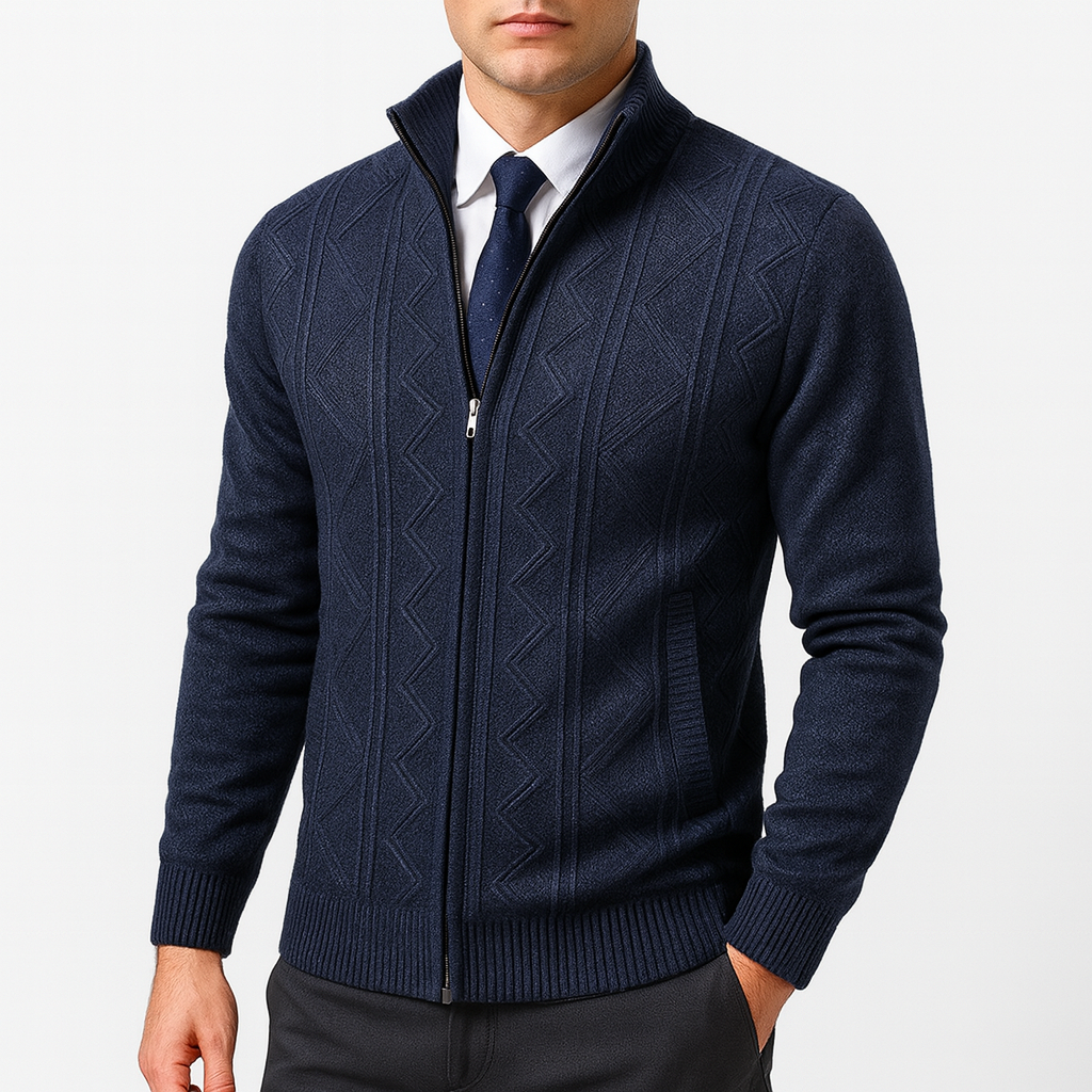 Wool Knit Jacket