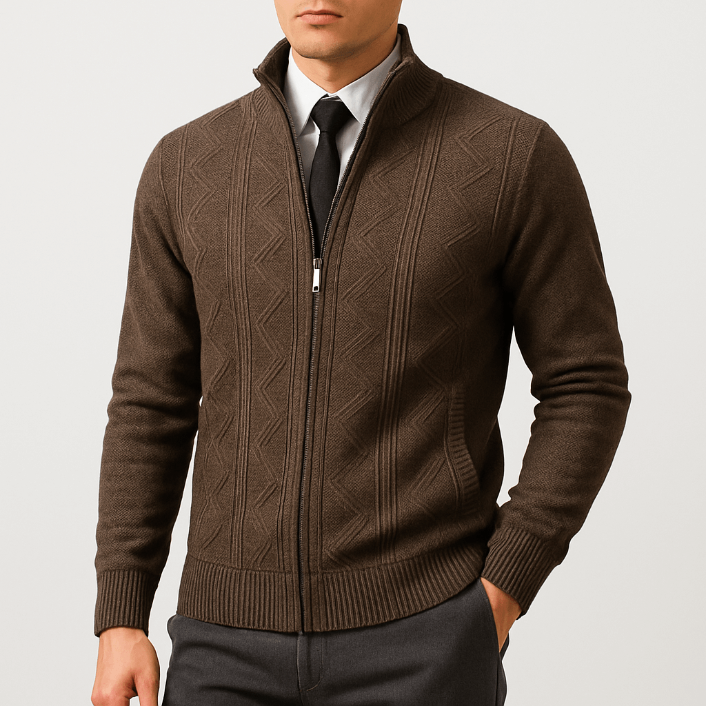 Wool Knit Jacket