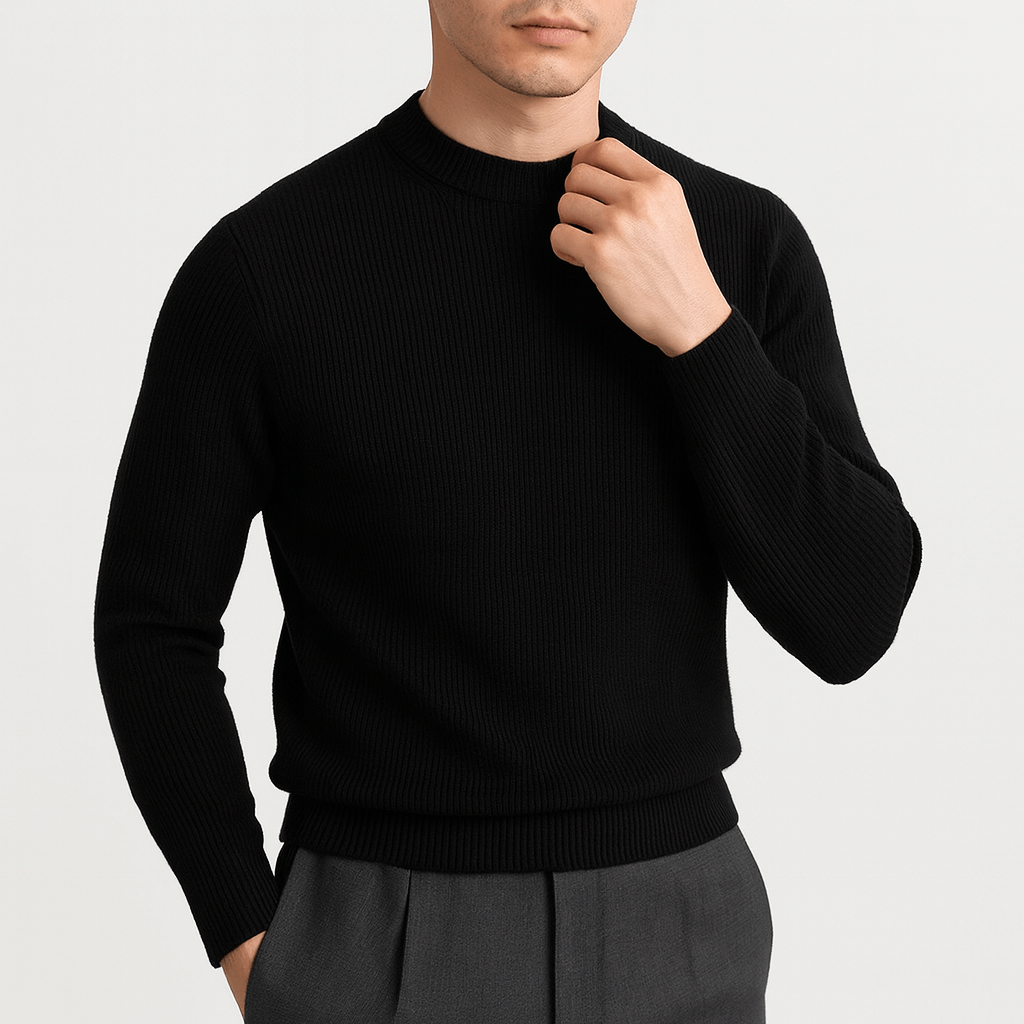 Wool Ribbed Sweater