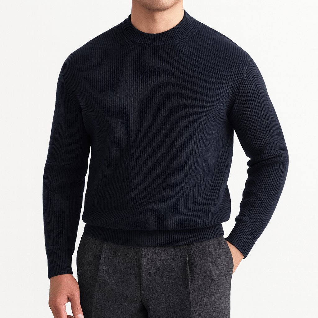 Wool Ribbed Sweater