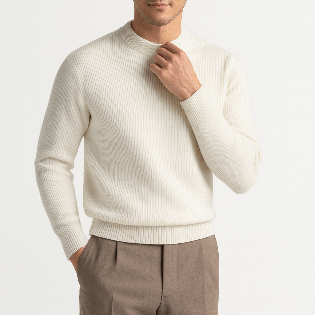 Wool Ribbed Sweater