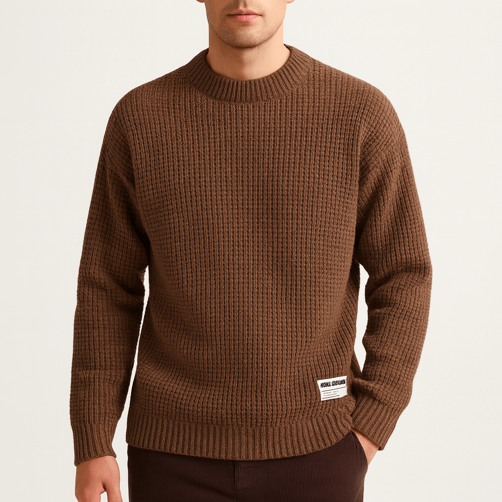 Men’s Loose Fit Knit Sweater