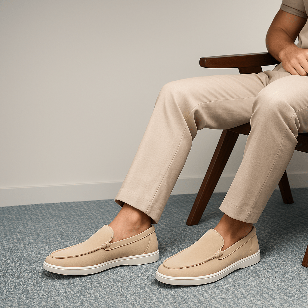Men’s Suede Slip-On Sneaker Loafers